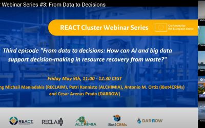 From Data to Decisions: Key Takeaways from the third edition of REACT Cluster Webinar series 